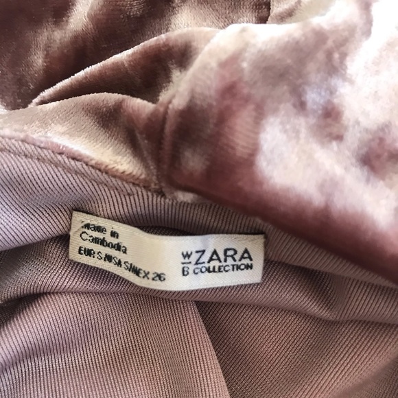 Zara Velveteen Top - Picture 6 of 7